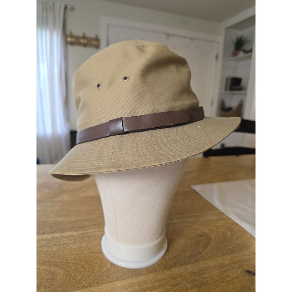 Stetson Hat Medium Fedora Sun Hat Beige Vintage